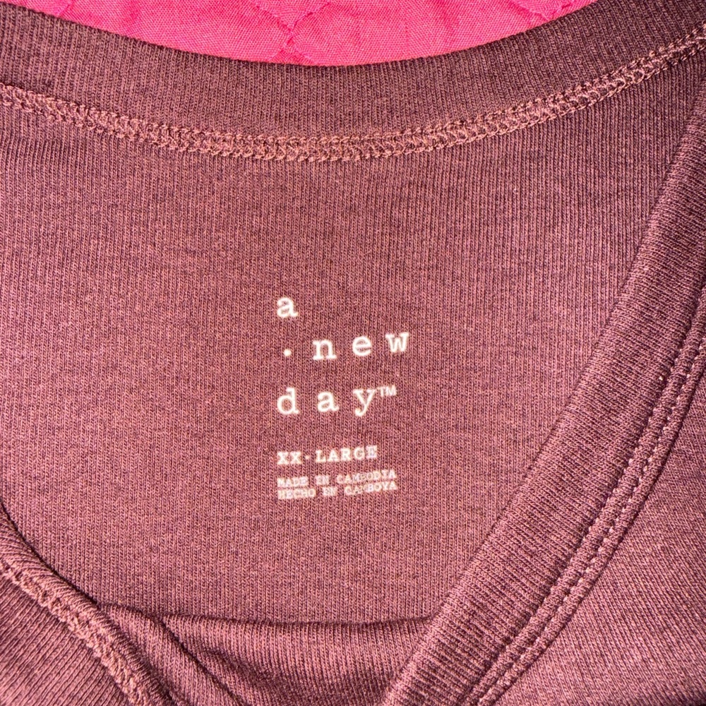 A New Day Ribbed High Neck Tank Tops (3) - Picture 4 of 5
